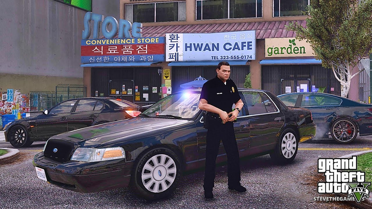 GTA 5 MODS LSPDFR 893 - OFFICER DUMPLING PATROL!!! (GTA 5 REAL LIFE PC MOD)