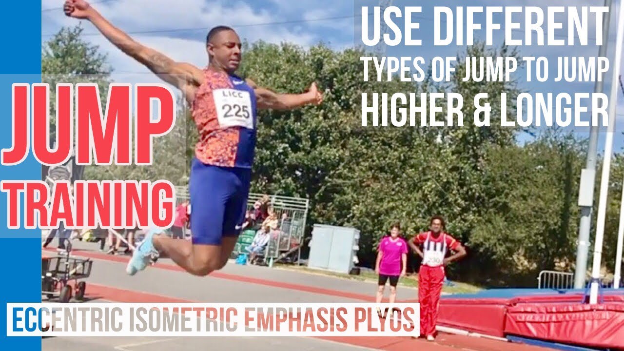 JUMP TRAINING - emphasise different jump components to jump longer and higher