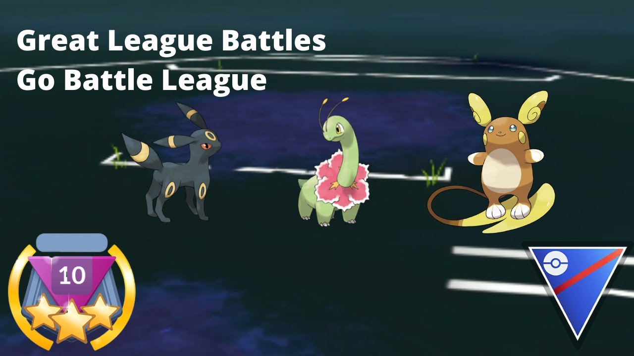 Validictus Goes 10-0 with Umbreon-Meganium-Alolan Raichu | Go Battle League