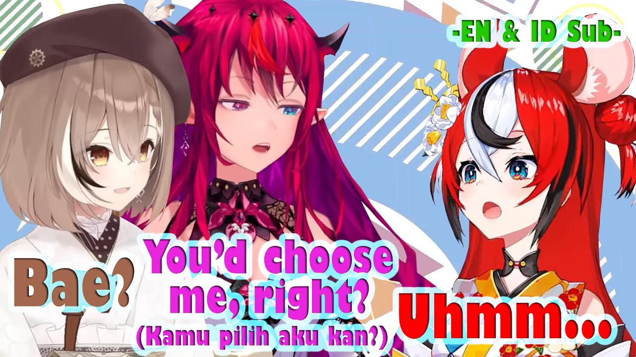 Ina Knows Whom Bae Would Choose Between IRyS and Mumei [Holo Myth] [Holo Council] [Hololive Expo]