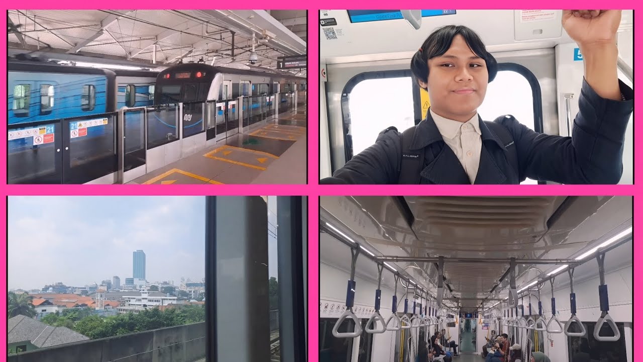 Perjalanan 51 : Naik MRT Ke Stasiun MRT Cipete Raya