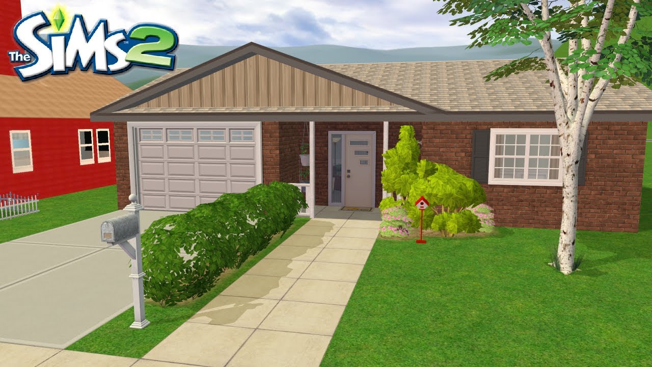 Я построил НАЧАЛЬНЫЙ ДОМ в Sims 2 🏠