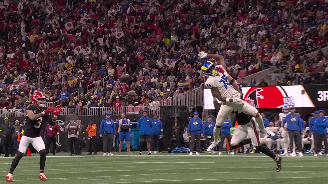 Pick Six! Falcons snag Stafford's pass and score