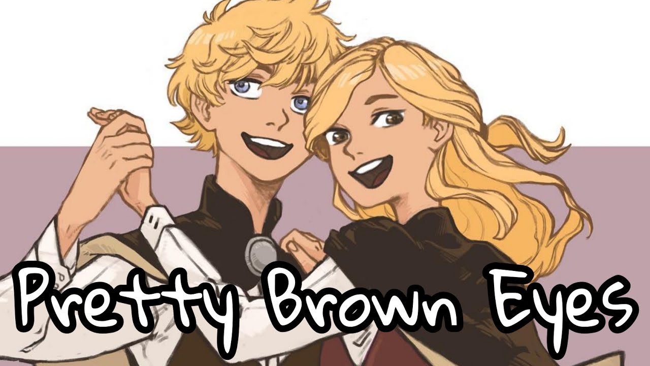 Sophie Foster & Keefe Sencen - Pretty Brown Eyes (Lyrics)