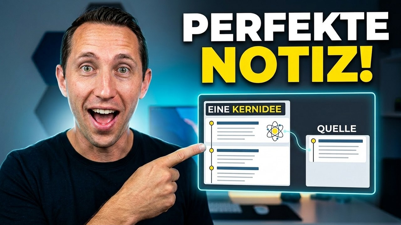 Atomare Notizen für Deinen Zettelkasten & Second Brain