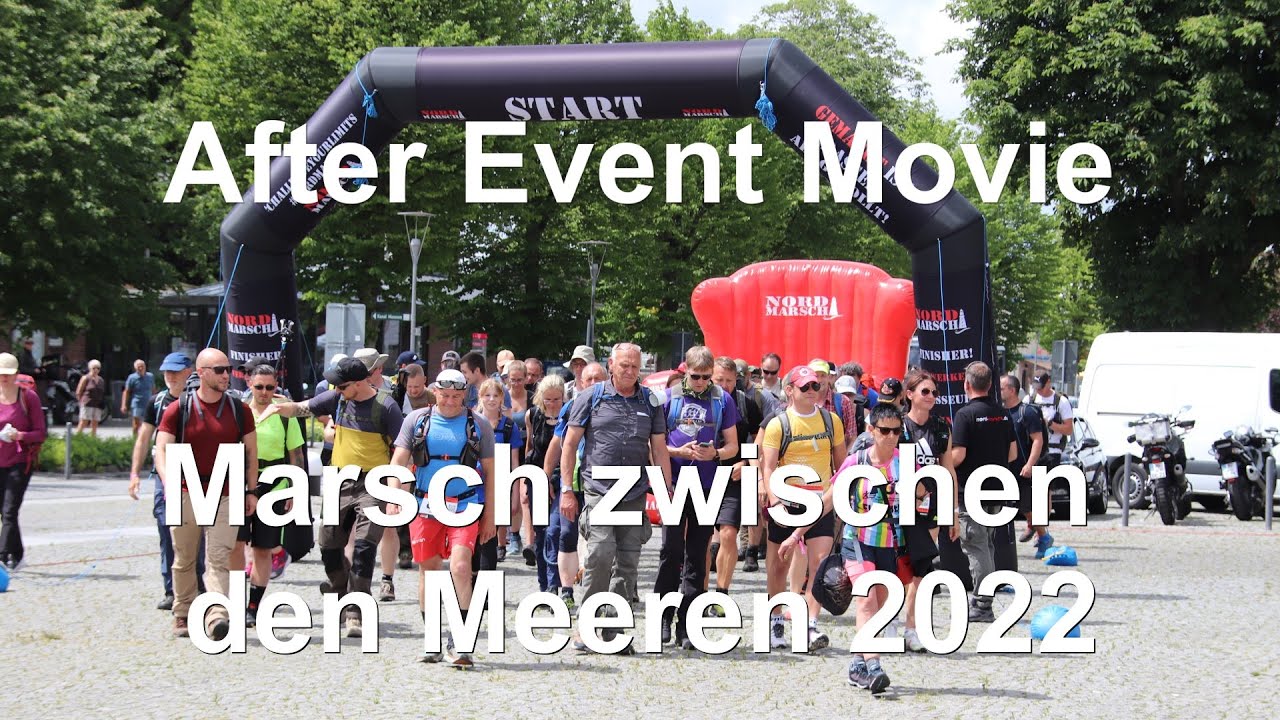 110 km zu Fuss am Nord-Ostsee-Kanal ! Geht das ???  AfterMovie 2022 | Nordmarsch-Sportevents