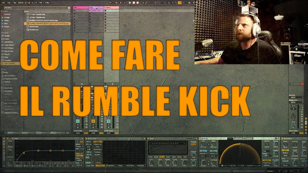 COME FARE IL RUMBLE KICK - Ableton Sound Design