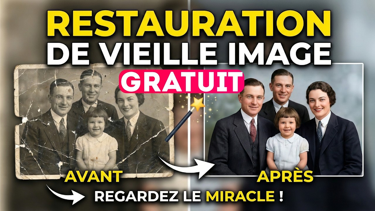 RESSUSCITER ET ANIMER VOS SOUVENIRS GRATUITEMENT AVEC L'IA