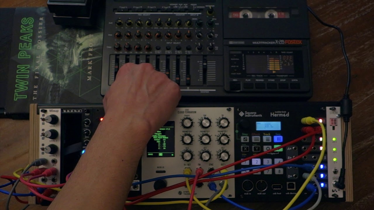 Alone in the Woods ~~ Eurorack, tape, field recordings