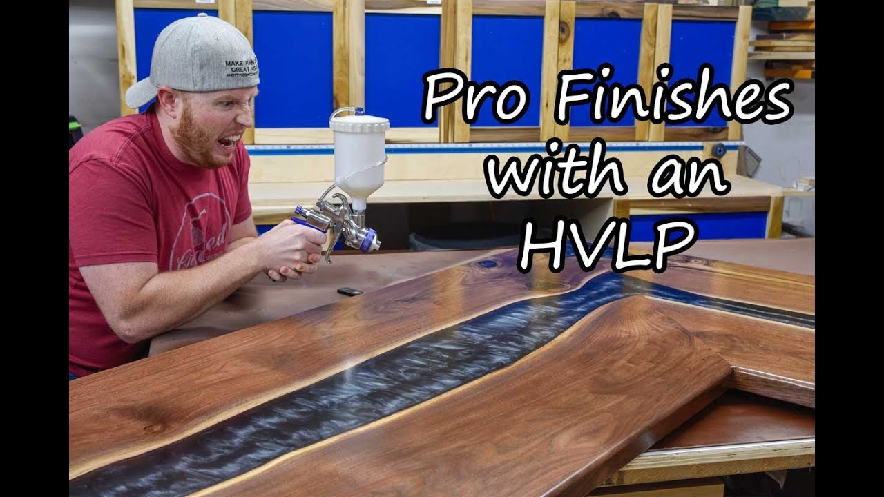 How to Get Professional Wood Finishes with an HVLP Sprayer and Lacquer