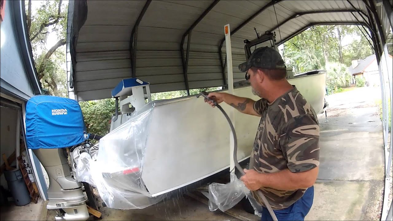 Sharkhide aluminum Cleaner, Acid washing boat,