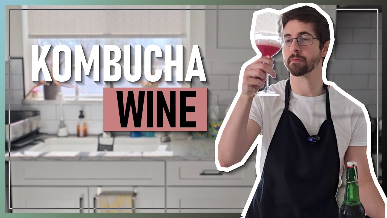 Kombucha Wine Brewing!   Grape Juice Fermentation