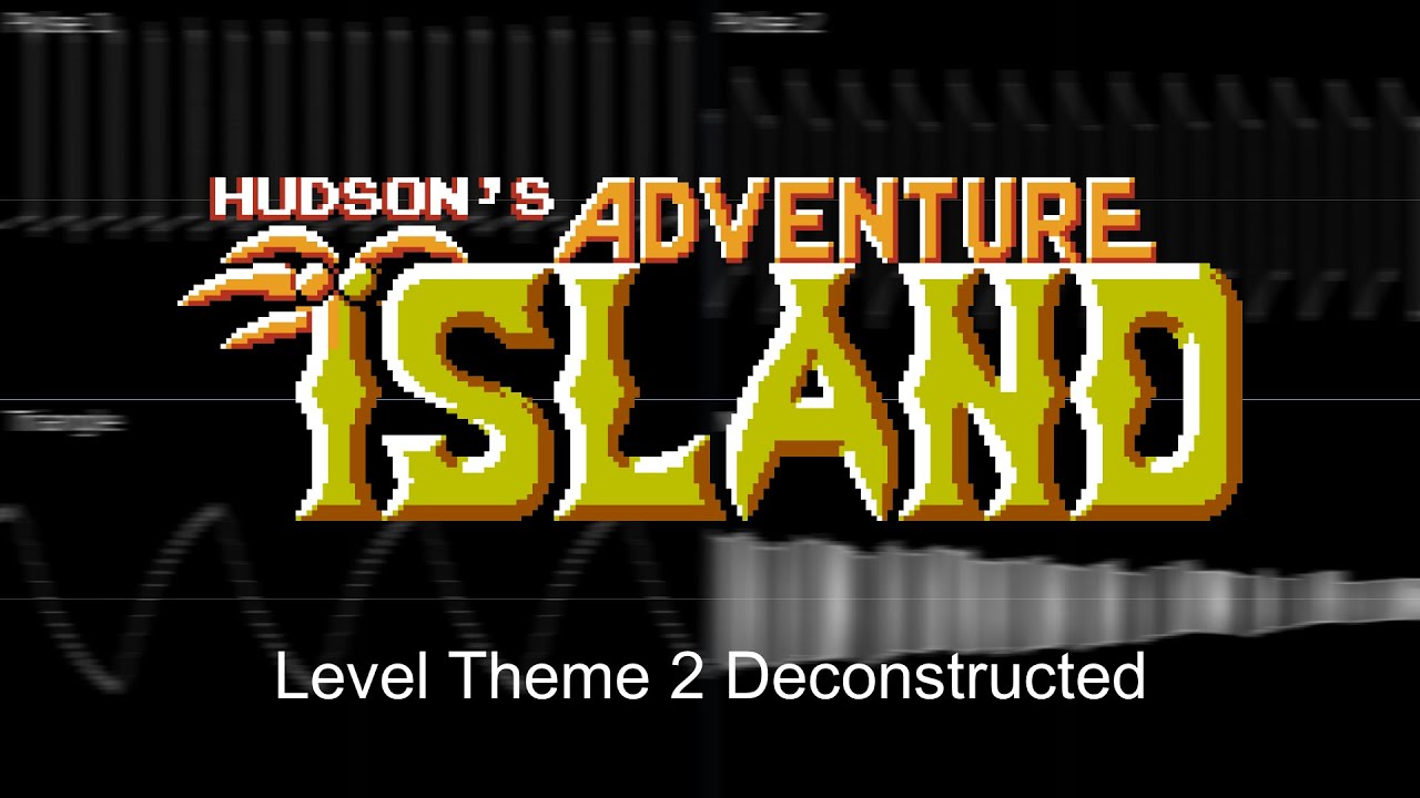 Adventure Island, Hudson's (NES) - Level Theme 2 - Oscilloscope Deconstructed