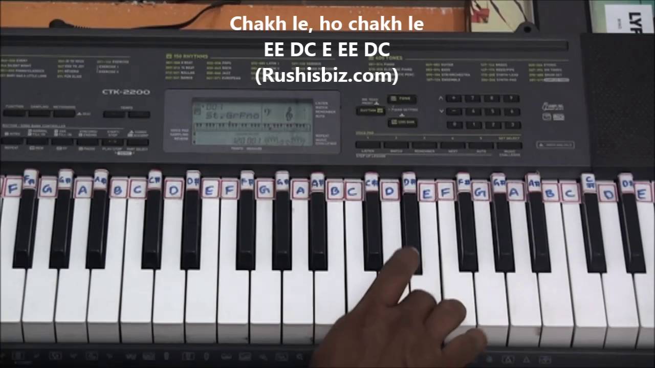 Jai Ho Song (AR.Rehman) Piano Tutorials | 1200 Songs BOOK/PDF @399/- only - 7013658813