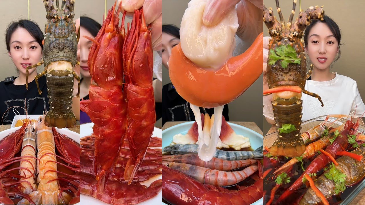 イル大食いASMR | Big Mac Seafood Eat Broadcast ASMR 🦞🦀 Ultimate Seafood Boil Mukbang