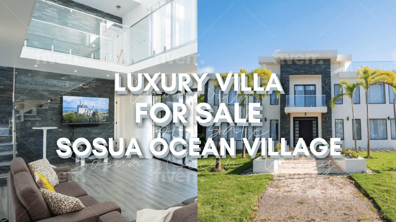Luxury Villa for Sale - SOSUA OCEAN VILLAGE DOMINICAN REPUBLIC