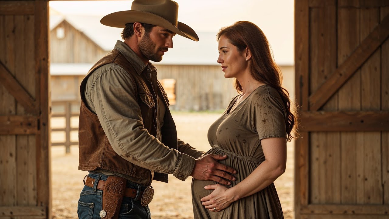 Pregnant Stranger Was Locked In A Barn, The Cowboy Broke The Door And Whispered “You’re Free”