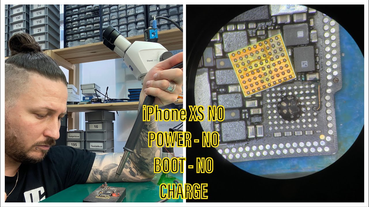 ADVANCED REPAIR - iPHONE XS WITH NO CHARGE - NO POWER - NO BOOT - U3700 - TIGRIS - ICC PRO