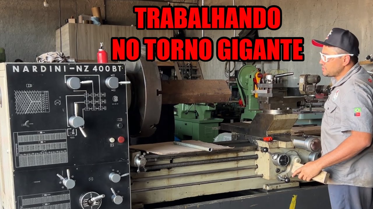 COMPRO TORNO MECÂNICO DE GRANDE PORTE E VENDO !