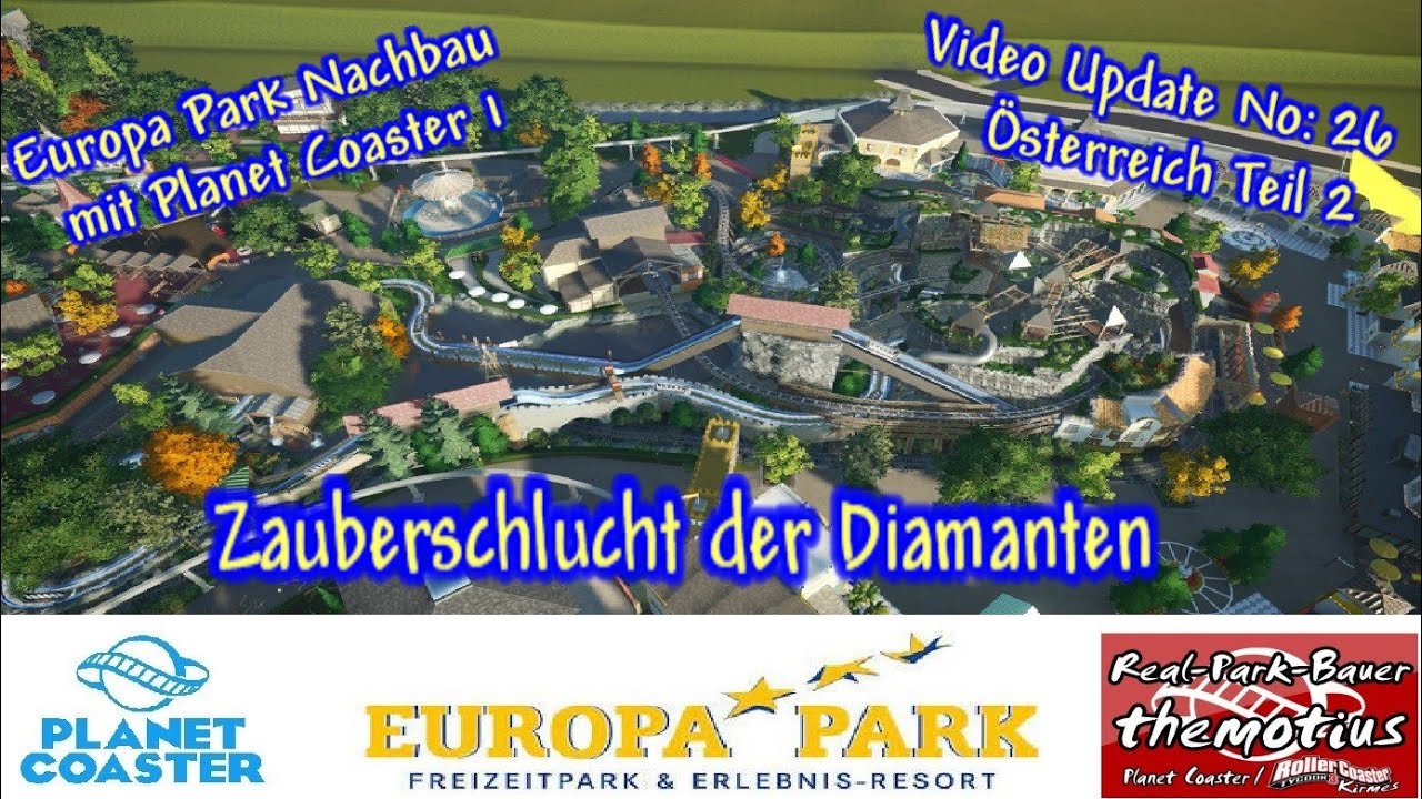 Europa Park Nachbau  - Video Update No 26  -  Zauberschlucht der Diamanten