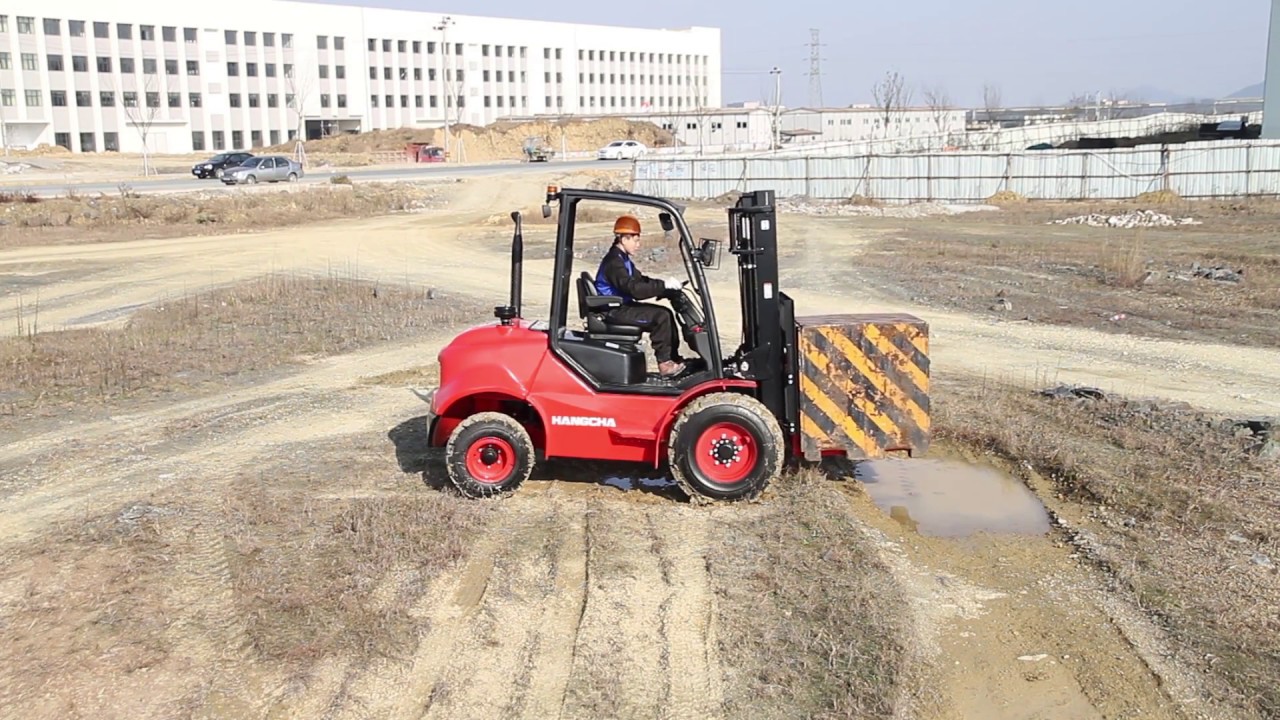 2.5-3.5t Two Wheel Drive Rough Terrain Forklift Truck