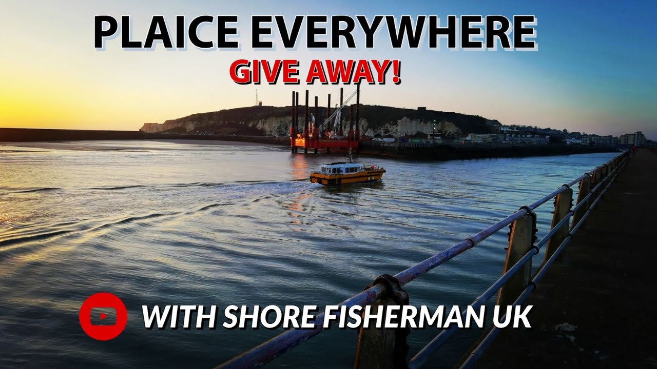 NEWHAVEN EAST ARM ( PLAICE EVERYWHERE ) UK SEA FISHING.. GAVMAN SHORE RIGS GIVE AWAY COMMENT TO WIN