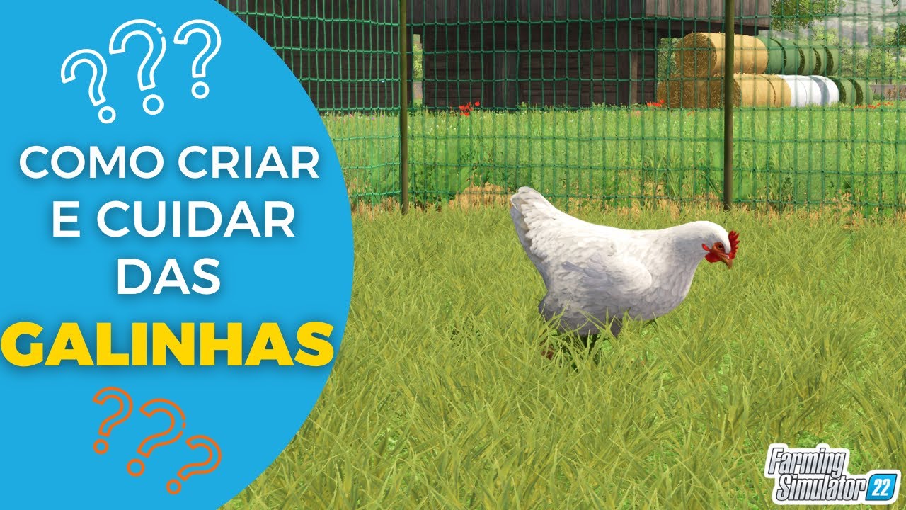 Tudo que você precisa saber sobre GALINHAS no Farming Simulator 22