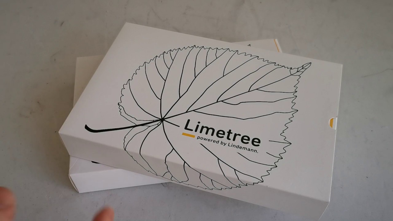 Limetree powered by Lindemann deep unboxing