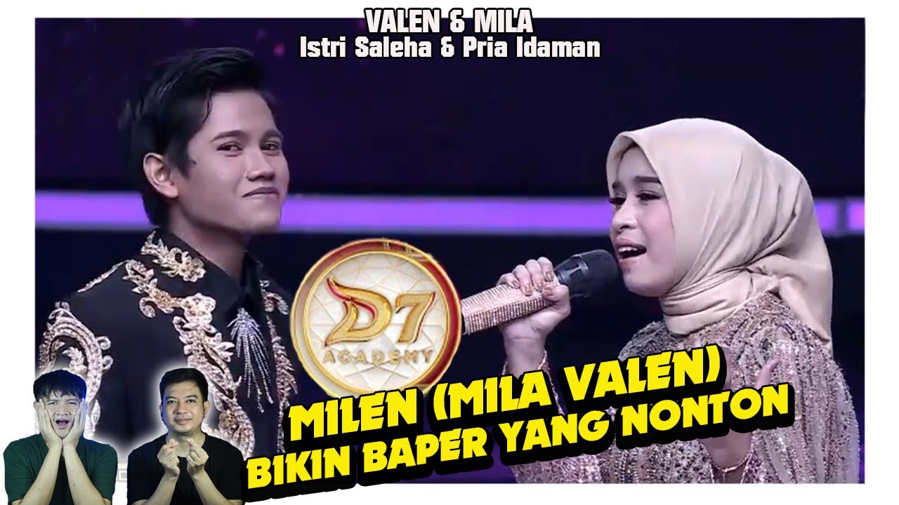 Di Istri Saleha berasa banget jatuh cintanya. Valen sampe salting denger Mila nyanyi Pria Idaman.