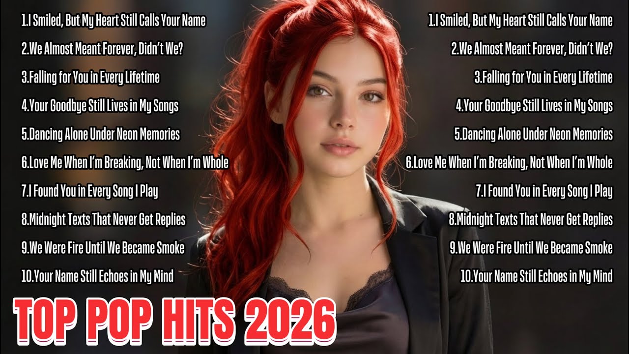 TOP POP HITS 2026 💔 Emotional Love Songs Playlist | Sad & Romantic English Pop for Late Nights