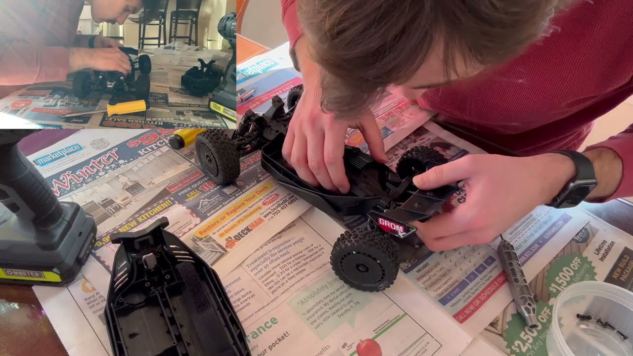 Arrma Typhon Grom 223S Chassis Swap