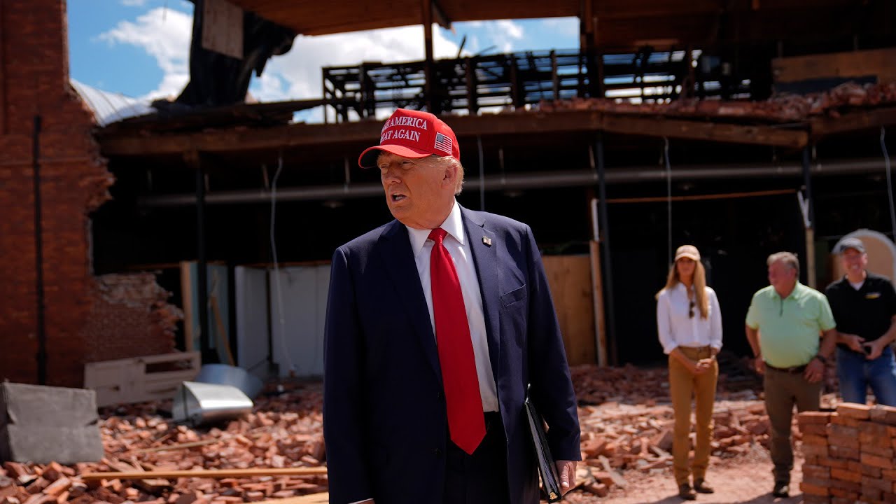 Happening Now: Trump, Kemp tour Hurricane Helene damage in Georgia