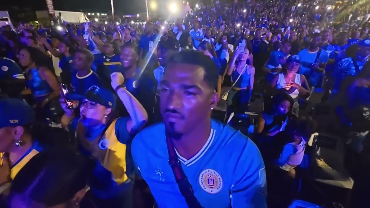 Curacao vs jamaica , fan side , we qualified WC 2026