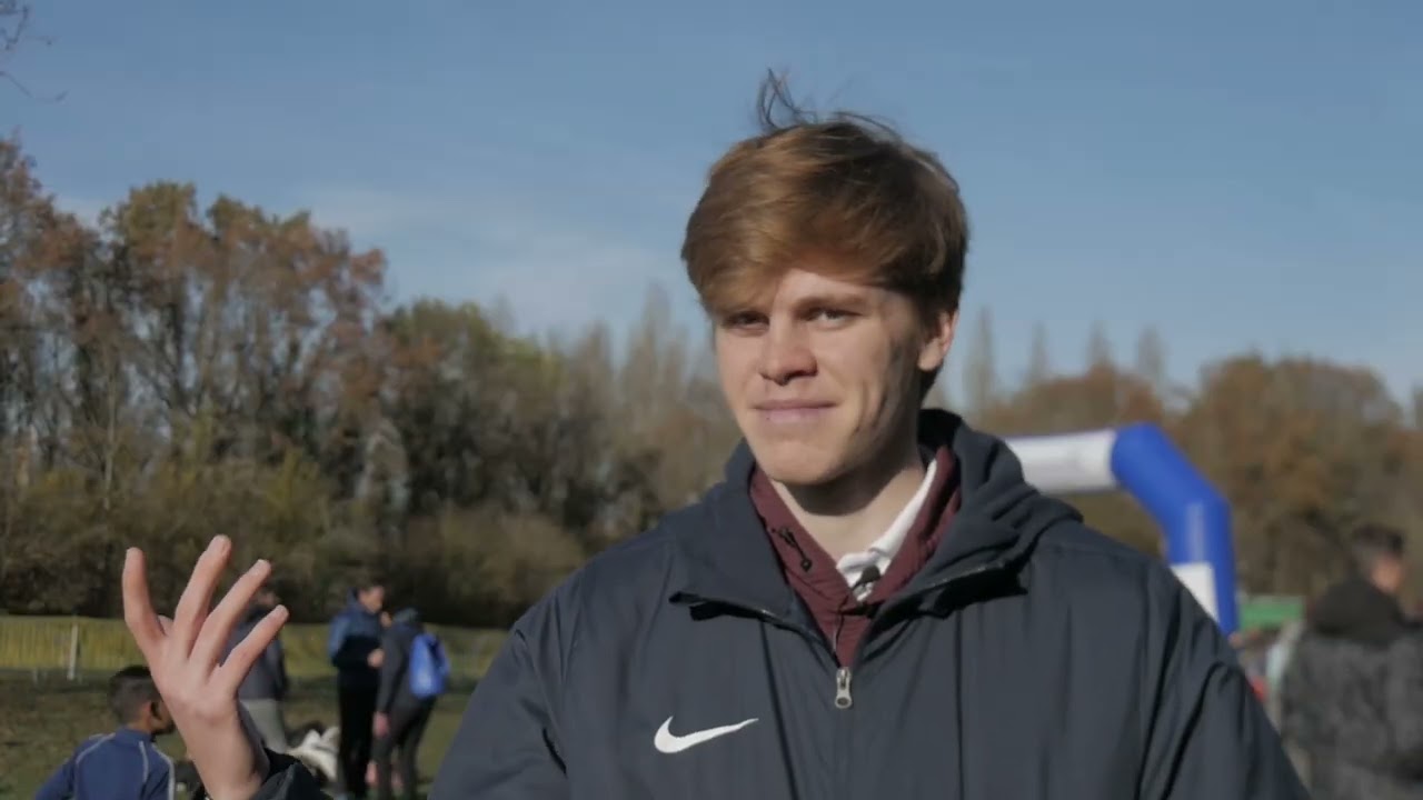Rencontre avec Yanis Meziane lors du cross départemental UNSS 91