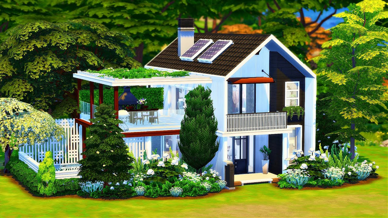 Scandinavian Family Home || DREAM HOME DECORATOR || The Sims 4 Speed Build (No CC)