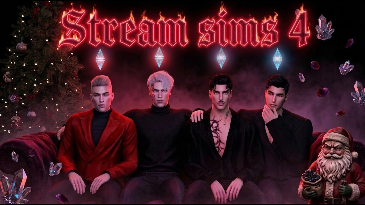 Создаю пресонажей для сериала в симс4