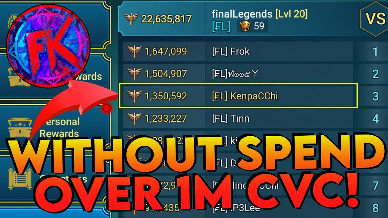 How to Get CvC Points More Efficient Without Spending? | Raid: Shadow Legends