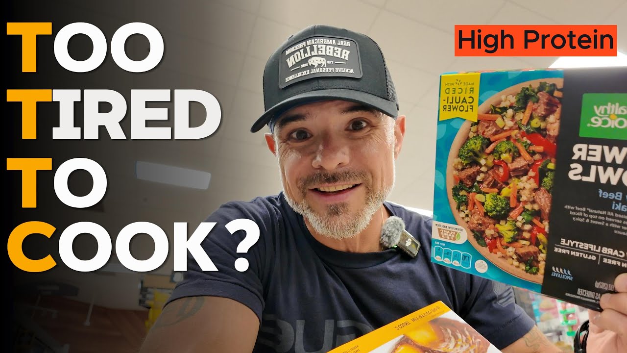 GRAB THESE High Protein Freezer Meals Instead of Fast Food!