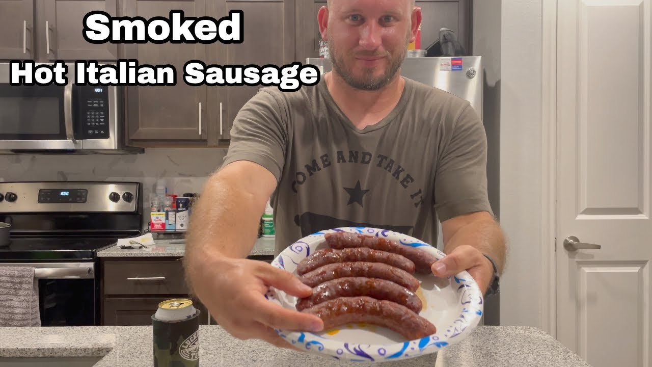 Smoked Hot Italian Sausage In MASTERBUILT Smoker | Backroad Freedom