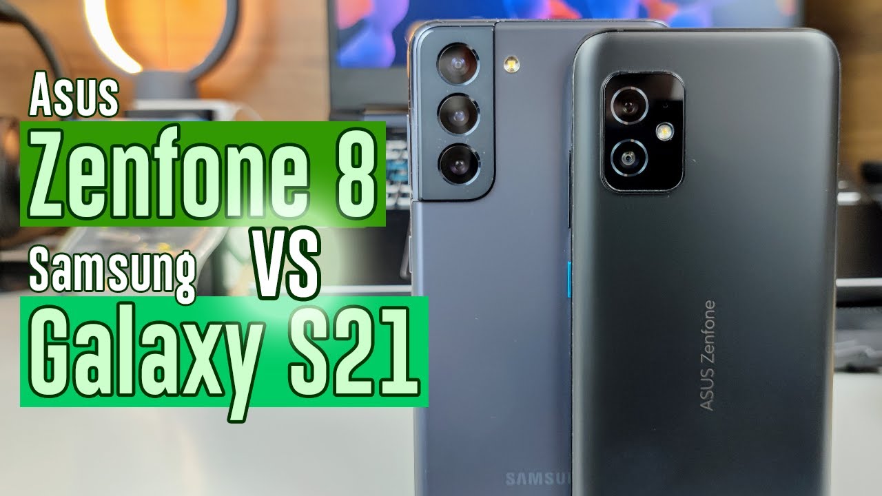 Zenfone 8 vs Galaxy S21💥📸 Duelo de câmeras comentado!
