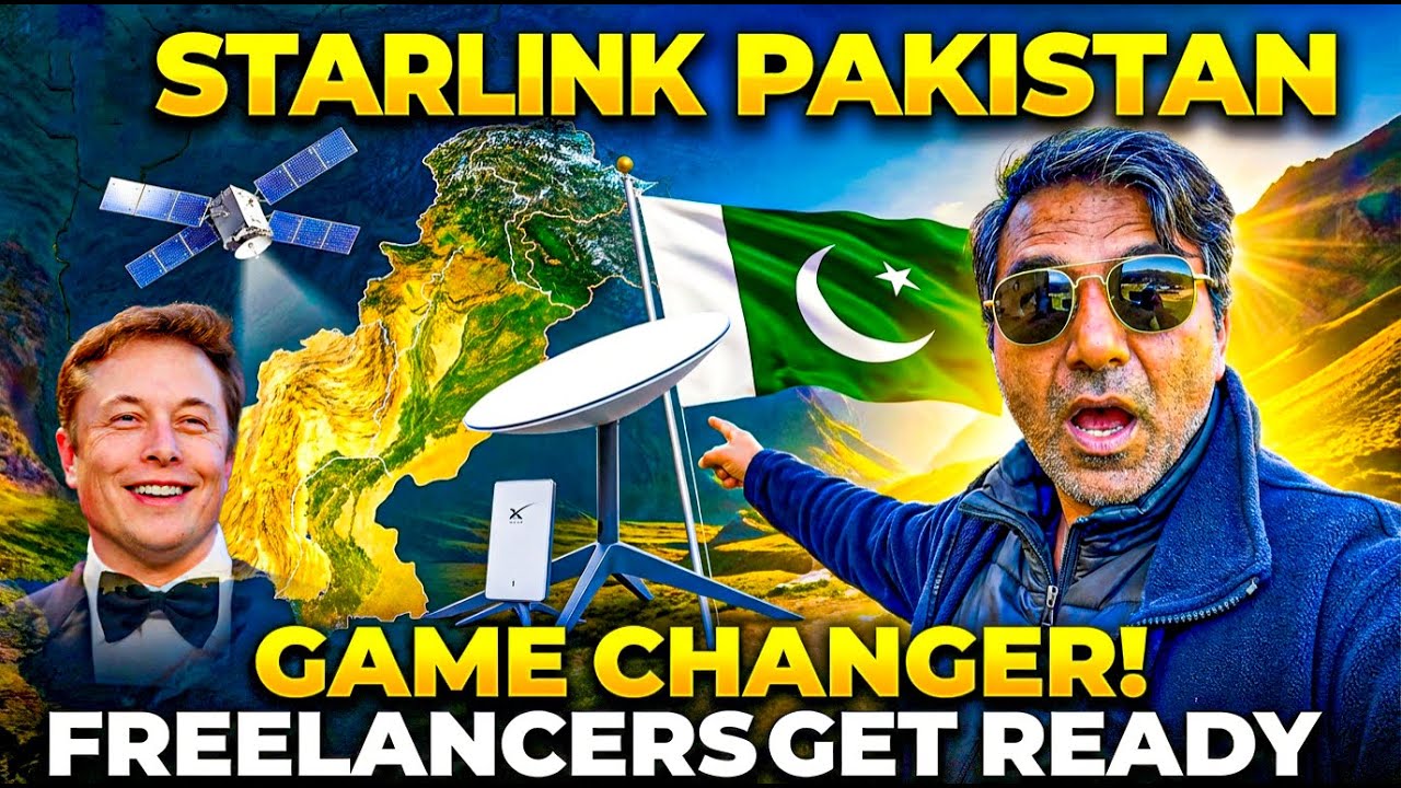 Starlink Internet Coming to Pakistan: Game-Changer for Freelance Businesses!