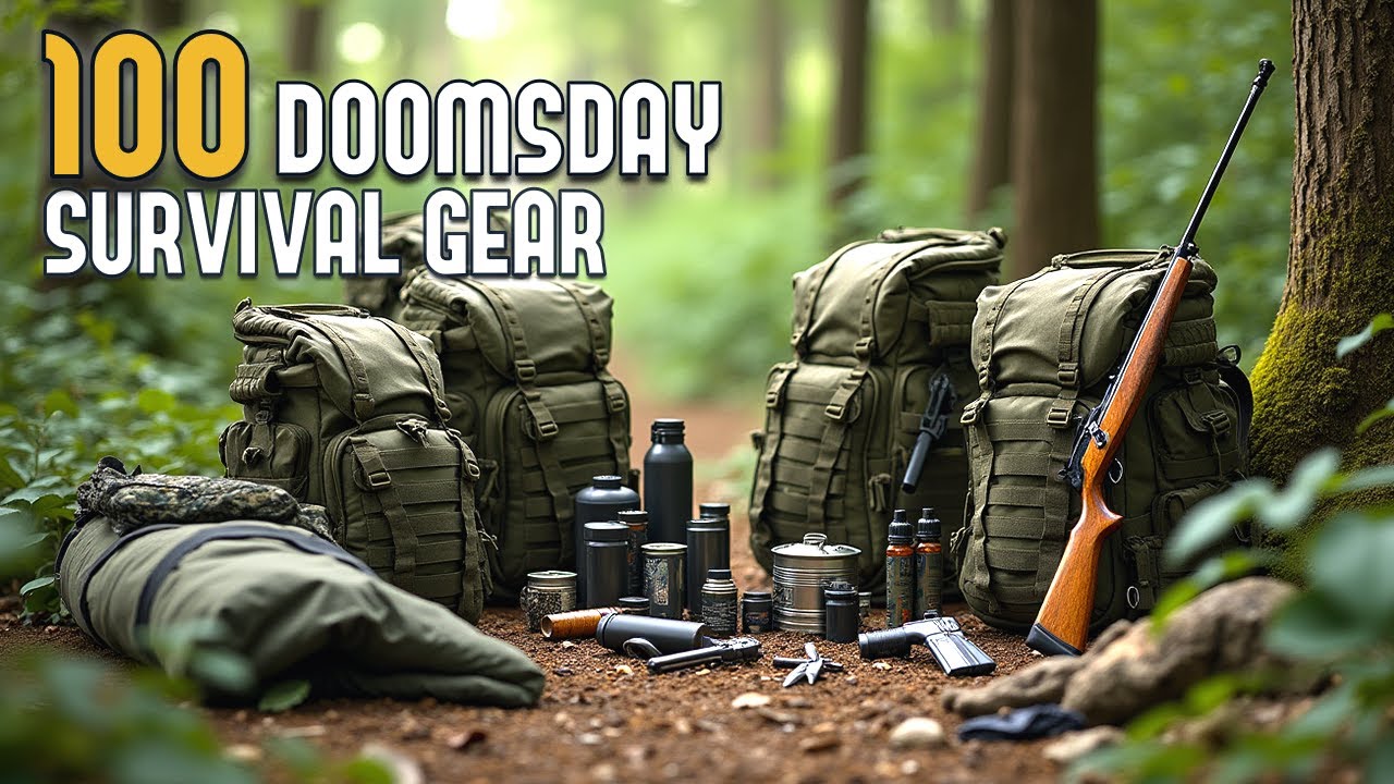 100 Coolest Doomsday Survival Gear & Gadgets Preppers Should Have