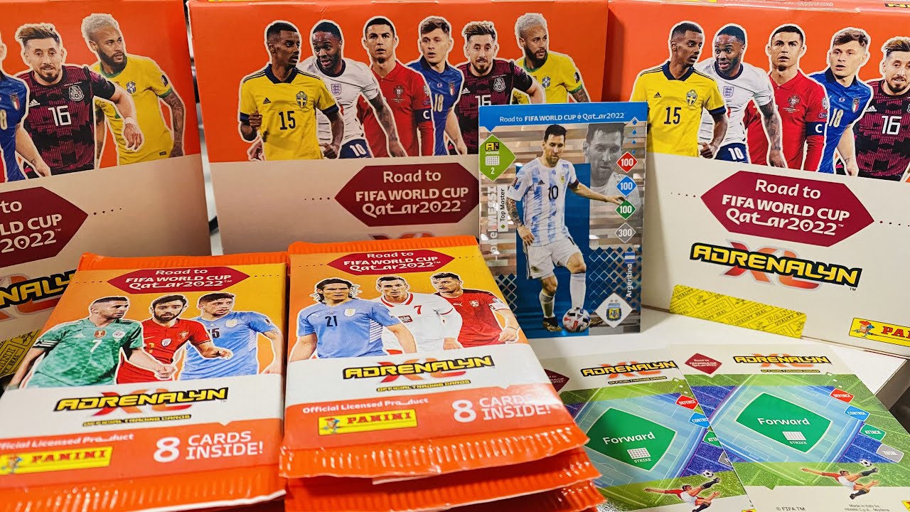 KOMPLETTE BOX !! 😱🔥 Panini ROAD TO QATAR WORLD CUP 2022 Adrenalyn XL
