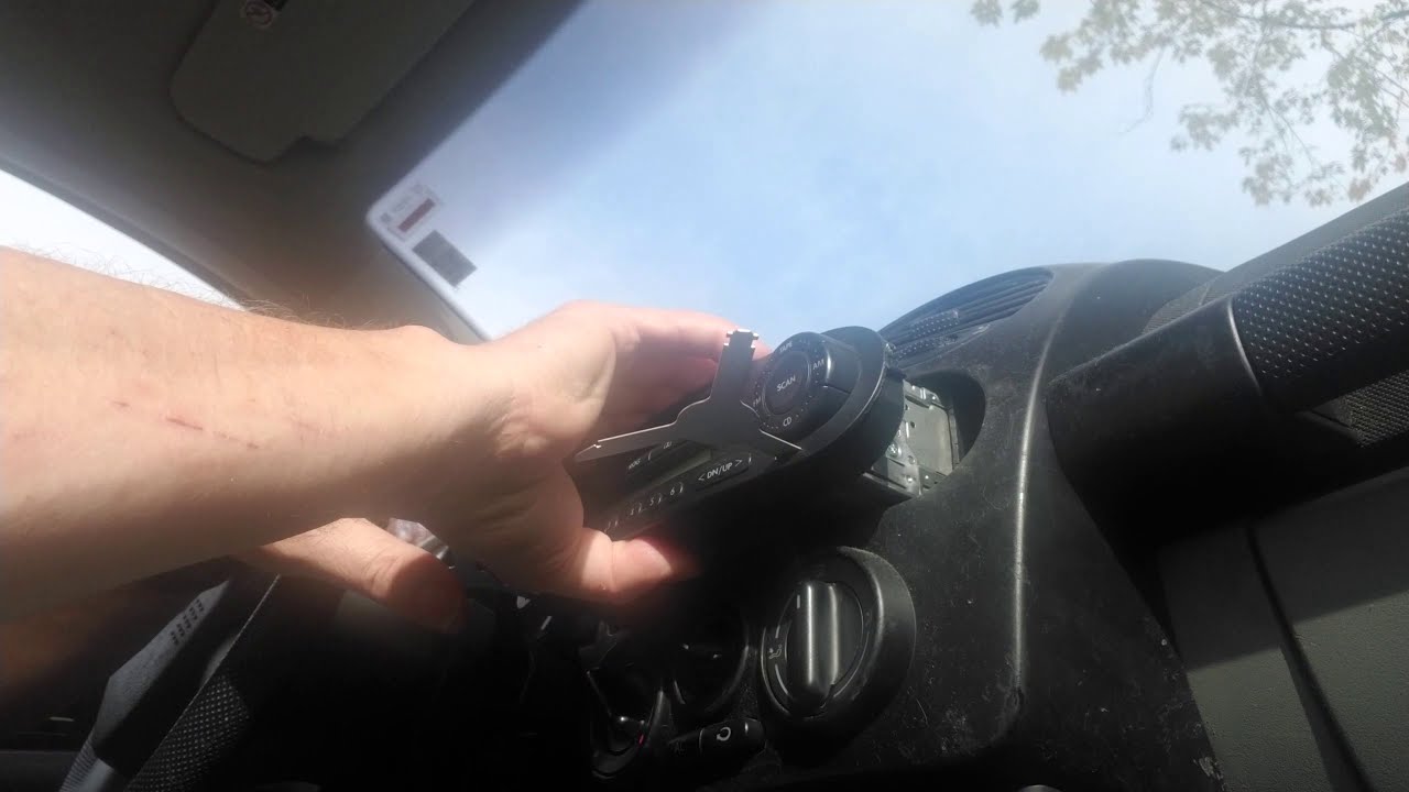 Radio On 2000 VW Beetle Not Working After Jumping Car, Simple Fix