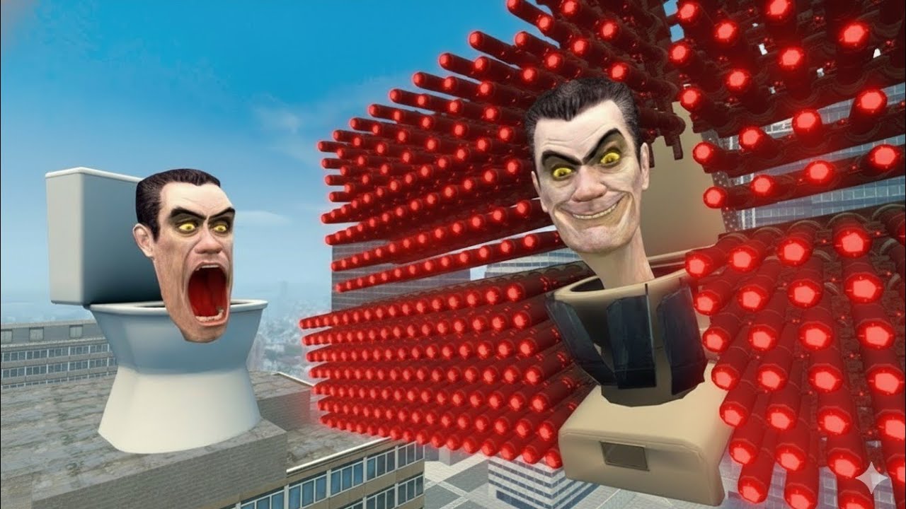 EVOLUTION OF NEW G MAN! 1000 GUNS! VS NEW TITAN SPEAKERMAN 3.0 skibidi toilet(part 4) in Garry's Mod