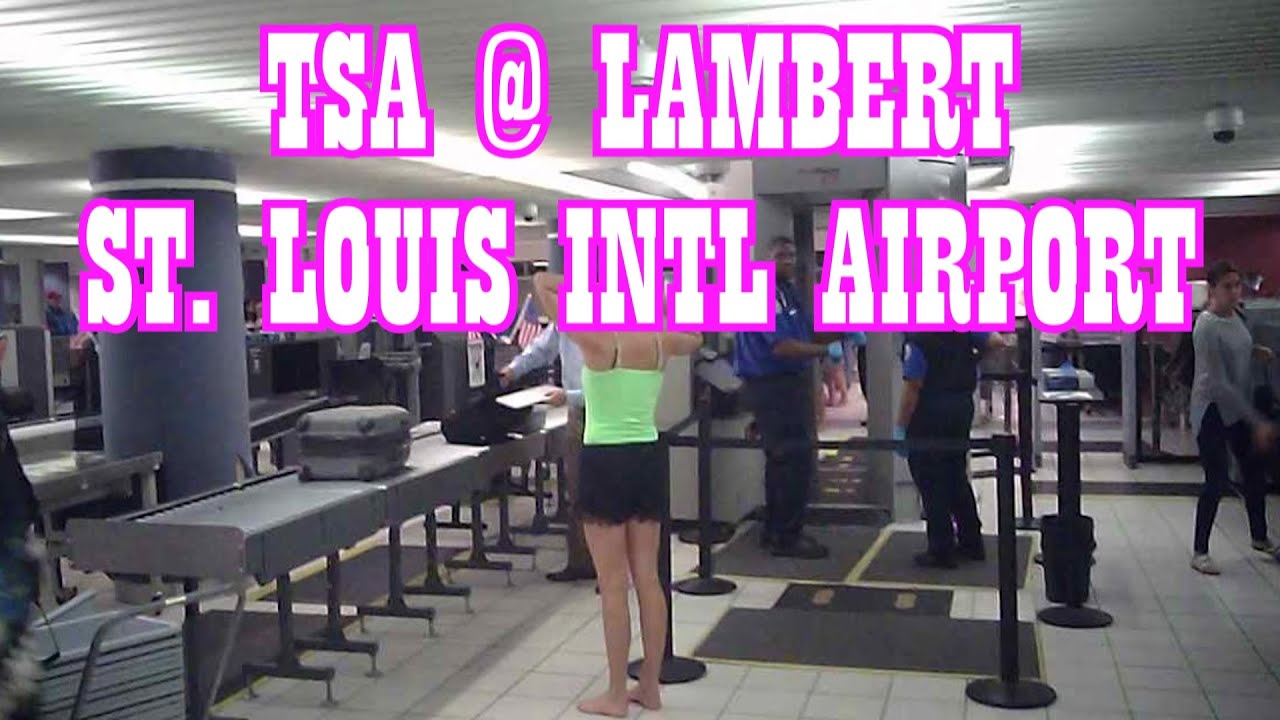 Walk-Through @ Lambert–St. Louis International Airport (STL), TSA Pre-Check