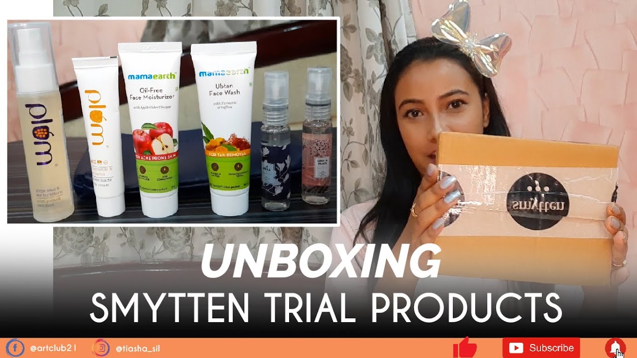 Unboxing || unboxing smytten parcel || Trial products
