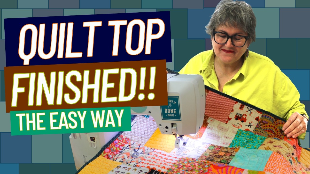 Quilt Finishing Tips You NEED To Know- Quick N Slick Stashbuster Quilt Part 2