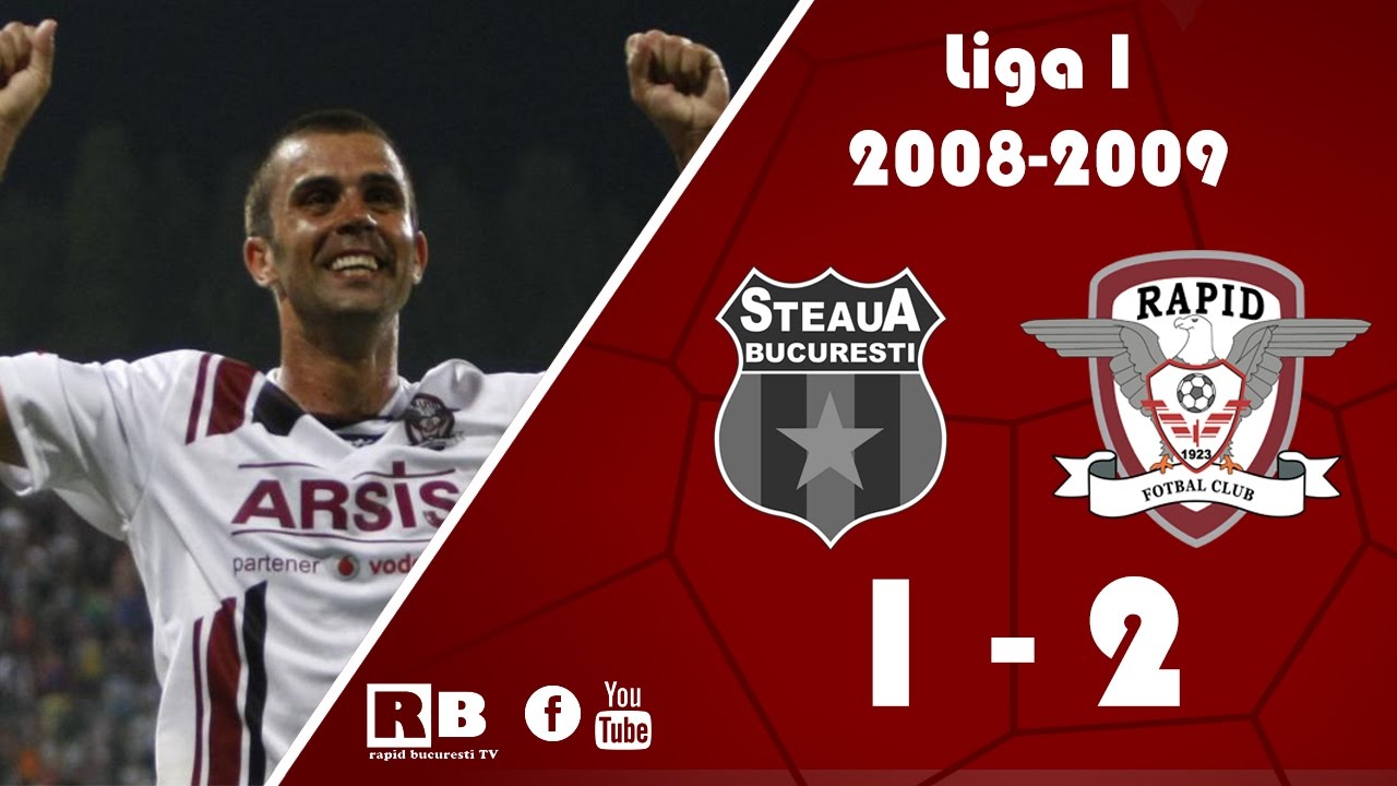 Steaua-Rapid 1-2 (Liga I 2008-2009)