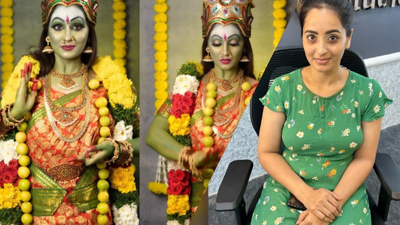 Goddess Makeup by Naturals Priyadarshini| Amman Makeup